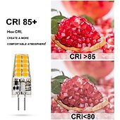 お買い得  LEDバイピンライト-10個のg4led電球3wはjcハロゲン30w電球を置き換えることができます暖かい白自然光白色光調光ac/dc12-24vフリッカーフリーac/dc12およびac220vはキャビンの下のアイスホッケーランプ照明に適用可能
