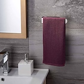 abordables Barres repose-serviettes-Porte-Serviettes Sans Perçage, Pporte-Serviettes Mural en Acier Inoxydable 304 pour Salle de Bain et Cuisine, Support Mural Autocollant pour Meubles de Salle de Bain