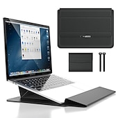 cheap Laptop Bags,Cases &amp; Sleeves-Laptop Sleeves 12&quot; 14&quot; 15.6&quot; inch Compatible with Macbook Air Pro, HP, Dell, Lenovo, Asus, Acer, Chromebook Notebook Waterpoof PU Leather Solid Color for Business Office