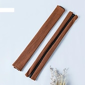 baratos Capa para Cadeira de Escritório-Almofadas de apoio de braço de cadeira de escritório elásticas capa elástica, capas de apoio de braço de cadeira de jogos confortáveis para cotovelos e antebraços alívio de pressão