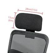 economico Rivestimento per sedia da ufficio-Fodera per poggiatesta per sedia da ufficio elasticizzata Fodera per sedia per computer Fodera per poggiatesta per sedia da gioco elastica e confortevole Protezione per mobili lavabile per il collo