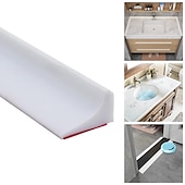 cheap Bathroom Organizer-Silicone Bathroom Water Stopper Self-Adhesive Water Retaining Strip Bendable Bathroom Door Washing Machine Shower Dam Barrier