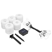 cheap Solar String Lights-Solar LED Lantern String Lights – Waterproof Outdoor String Fairy Lights 1.5M to 3M, Christmas Window Decoration Warm White Bulbs for Outdoor Garden, Party, and Patio Decor