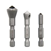cheap Drill Bit Set-90 Degrees Hex Shank Inch System Inclined Hole Chamfering Cutter Internal Chip Removal Spot Facer Chamferer Deburring Woodworking