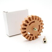 abordables Jeu de forets-Pneu de voiture polissage roue décalcomanie gomme pneumatique caoutchouc outil de roue de retrait pour enlever les autocollants à fines rayures