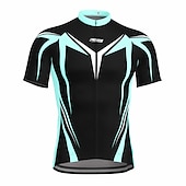 cheap Men&#039;s Jerseys-Men&#039;s Cycling Jersey Short Sleeve Bike Jersey Top with 3 Rear Pockets Mountain Bike MTB Road Bike Cycling Breathable Quick Dry Moisture Wicking Reflective Strips Black Yellow Red Polyester Sports