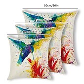 baratos estilo animal-capa de almofada 1 unidade quadrada decorativa macia capa de travesseiro capa de almofada capa de almofada para sofá-cama embalagem lavável mashine de qualidade superior com 1 almofada de linho falso