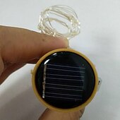 cheap Solar String Lights-1pc 10LED 1m Solar Wine Bottle Stopper Copper Fairy Strip Wire Outdoor Party Decoration Novelty Night Lamp DIY