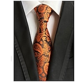 billige Slips og sløyfer til herrer-Herre Slips Kontor Bryllup Herre Formell Stil Moderne Stil Jacquard Mote Jacquardvevnad Formell Virksomhet Formell kveld