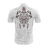 abordables Maillots Hombre-Hombre Maillot de Ciclismo Graphic Peces Gracioso Manga Corta Bicicleta Maillot Camiseta con 3 bolsillos traseros MTB Bicicleta Montaña Ciclismo Carretera Secado rápido Suave Bandas Reflectantes