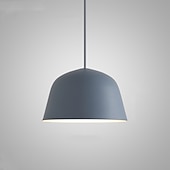 voordelige Hanglampen-25 cm eiland design hanglamp led metaal gelakte afwerkingen moderne nordic stijl 85-265v