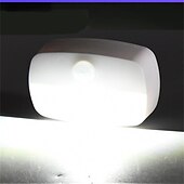 cheap Sensor Night Lights-2/6 pcs LED Motion Sensor Light Battery Operated Wireless Wall Lamp Night Light No Glare Corridor Closet LED Cabinet Door Light