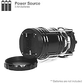 cheap Camping Lights &amp; Lanterns-LED Camping Lantern 30leds Outdoor Light Folding Portable Battery Powered LED Camping Tent Light for Outdoor Activities Camping Party Hiking Hurricane Emergency Power Outage Survival Kit