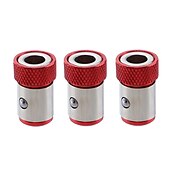 billige borkronesett-skrutrekker magnetisk ring 1/4&#039;&#039; universal skrutrekkerhode magnetisk ring tilbehør for 6,35 mm skaft korrosjonsborkrone