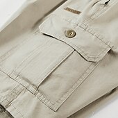 tanie Klasyczny-Męskie Spodenki cargo Spodenki turystyczne Lato Na wolnym powietrzu Ripstop Szybkie wysychanie Lekki Multi Pocket Szorty Doły Kemping / turystyka / eksploracja jaskiń XL XXL XXXL 4XL 5XL