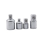 cheap Drill Bit Set-1/4 3/8 1/2  Sleeve Adapter Converter Drive Socket Wrench Adapter Wrench-sleeve Joint Converter Hand Tools