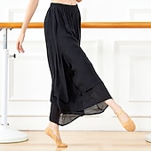 preiswerte Ballettbekleidung-Ballett Hosen Pure Farbe Damen Ausbildung Freizeitskleidung Hoch lyocell