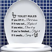 halpa Koristeelliset seinätarrat-3D Seinätarrat Makuuhuone / WC, Irroitettava PVC Kodin sisustus Seinätarra 1kpl