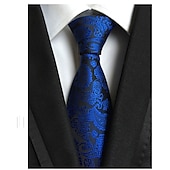 billige Slips og sløyfer til herrer-Herre Slips Kontor Bryllup Herre Formell Stil Moderne Stil Jacquard Mote Jacquardvevnad Formell Virksomhet Formell kveld