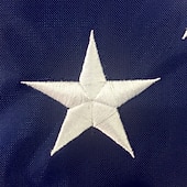  Drapeau américain brodé du 250e anniversaire pour les États-Unis drapeau brodé jour de l'Indépendance Semiquincentennial 90*150cm