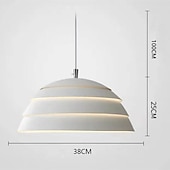 voordelige Eilandlichten-38 cm hanglamp led eiland licht kroonluchter moderne designer bar tearoom restaurant