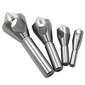 ieftine set de burghie-Set 4 bucăți 2-5-10 -15 -20 burghiu conic gaură conic tăietor din oțel cu cap înfundat burghiu de debavurat