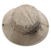 cheap Outdoor Headwear-Sun Hat Fishing Hat Hiking Hat Hat UV Sun Protection Sunscreen UV Protection Summer Spring Wide Brim Men&#039;s Women&#039;s Fishing Activity
