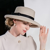 abordables Chapeaux de Fête-Polyester Chapeau Kentucky Derby / Chapeaux avec Noeud 1 pc Mariage / Fête / Soirée Casque