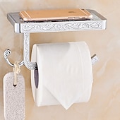 cheap Toilet Paper Holders-Toilet Paper Holder Multifunction Antique Zinc Alloy 1PC - Bathroom