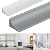 cheap Bathroom Organizer-Silicone Bathroom Water Stopper Self-Adhesive Water Retaining Strip Bendable Bathroom Door Washing Machine Shower Dam Barrier