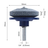 お買い得  ドリルビットセット-1本芝刈り機研ぎ器パワーハンドドリル用芝刈り機研ぎ器パワーハンドドリル用ナイフ研ぎ石砥石