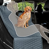 abordables Básicos de viaje para perros-Funda impermeable para asiento de coche para perros