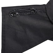 economico Cappotti &amp; Mantelli-Retrò Vintage Punk &amp; Gotico Medievale Mantello Fiera del Ren Strega Medico della peste Vichingo Tinta unica Per uomo Per donna Unisex Vichingo Fantasia Notte di Valpurga Mascherata Feste Adulti