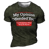 billiga t-shirts i stora storlekar för män-Herr Plusstorlekar T-shirt Stor och lång Bokstav Rund hals Mönster Kortärmad Sommar Sport Designer Ledigt Stor och hög Utomhus Gata Blast