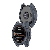 cheap Smartwatch Case-2 Pack Watch Case Compatible with Garmin Fenix 7S / Fenix 7 / Fenix 7X Scratch Resistant Ultra-thin Shockproof Soft TPU Watch Cover