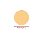 cheap Tablecloth-Round Tablecloth,Stain Resistance Cotton Linen Table Cloth,Table Cover for Kitchen Dining Table, Buffet Parties and ​Camping