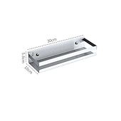abordables Étagères de salle de bains-Caddie de douche salle de bains cuisine support de rangement tenture murale 304 support de rangement en acier inoxydable salle de bains cuisine fournitures support de rangement multifonctionnel