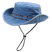cheap Outdoor Headwear-Sun Hat Fishing Hat Hiking Hat Hat UV Sun Protection Sunscreen UV Protection Summer Spring Wide Brim Men&#039;s Women&#039;s Fishing Activity
