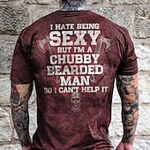 baratos crânio e osso-Homens Gráfico Letra Camiseta Camisetas engraçadas Manga Curta Camiseta Impressão 3D Gola Redonda Camisa Moda Básico Clássico Rua Casual Diário Preto Vermelho Verde Verão Roupa S M L XL 2XL 3XL