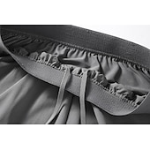 baratos Calças e Calções-Homens Shorts de caminhada Verão Ao ar livre Respirável Secagem Rápida Bolso Com Zíper Leve Calças Capri Calças Com Cordão Cintura elástica Exército verde sete Cáqui Sete Pesca Alpinismo Praia M L XL