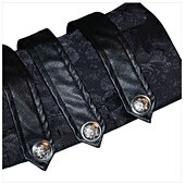economico Cime-Retrò Vintage Punk &amp; Gotico Medievale Cappotto Mascherata Medico della peste Taglie Forti Jacquard Costume Per uomo Mascherata Feste Adulti Cappotto