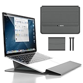abordables Sacs, sacs à dos pour PC portables-Sacoche ordinateur portable 12 &quot; 14&quot; 15.6&quot; pouce Compatible avec Macbook Air Pro, HP, Dell, Lenovo, Asus, Acer, Chromebook Notebook Waterproof faux cuir Couleur unie pour Bureau