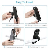 cheap Car Holder-RAXFLY Bike Phone Holder Bicycle Mobile Cellphone Holder Motorcycle Suporte Celular For iPhone Samsung Xiaomi Gsm Houder Fiets