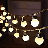 billige Soldrevet-elegant bryllupsmottak fest led solcellelys utendørs 3,5 m g50 retro pære fe hagelys vanntett for terrasse bryllupsfest terrasse kaffehus julepynt lampe