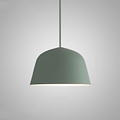 voordelige Hanglampen-25 cm eiland design hanglamp led metaal gelakte afwerkingen moderne nordic stijl 85-265v