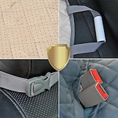 abordables Básicos de viaje para perros-Funda impermeable para asiento de coche para perros