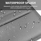 cheap Laptop Bags,Cases &amp; Sleeves-Laptop Sleeves 12&quot; 14&quot; 15.6&quot; inch Compatible with Macbook Air Pro, HP, Dell, Lenovo, Asus, Acer, Chromebook Notebook Waterpoof PU Leather Solid Color for Business Office