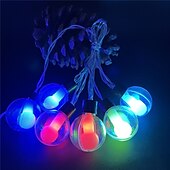 cheap Plug String Lights-10M 60LED Wishing Ball String Lights 16-Color Full-Color Changing Light Bulb with Remote Control Timing Dimmable Christmas Fantasy Holiday Party Courtyard Garden Decoration USB EU US UK Plug 1 Set