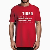 お買い得  メンズグラフィックTシャツ-男性用面白い退職定義Tシャツ - &#039;私はやりたいことをする、もはや私の問題ではない&#039; グラフィックTシャツ