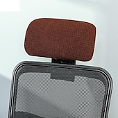 economico Rivestimento per sedia da ufficio-Fodera per poggiatesta per sedia da ufficio elasticizzata Fodera per sedia per computer Fodera per poggiatesta per sedia da gioco elastica e confortevole Protezione per mobili lavabile per il collo